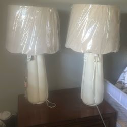 2 New Night Lamps 40$ For Both