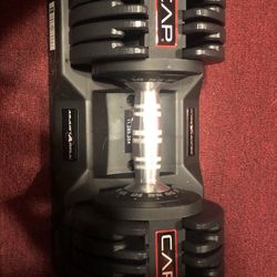 CAP 55 lb adjustable dumbell 