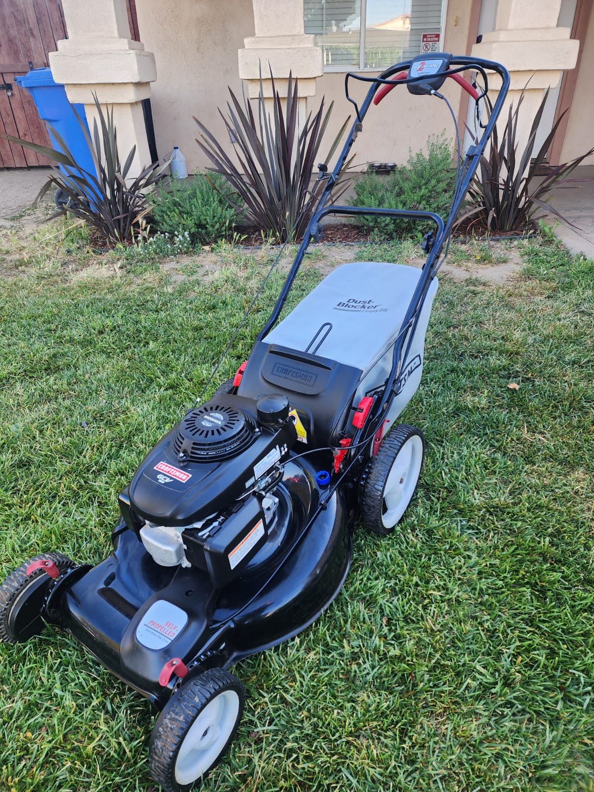 Craftsman self propelled online lawn mower model 917