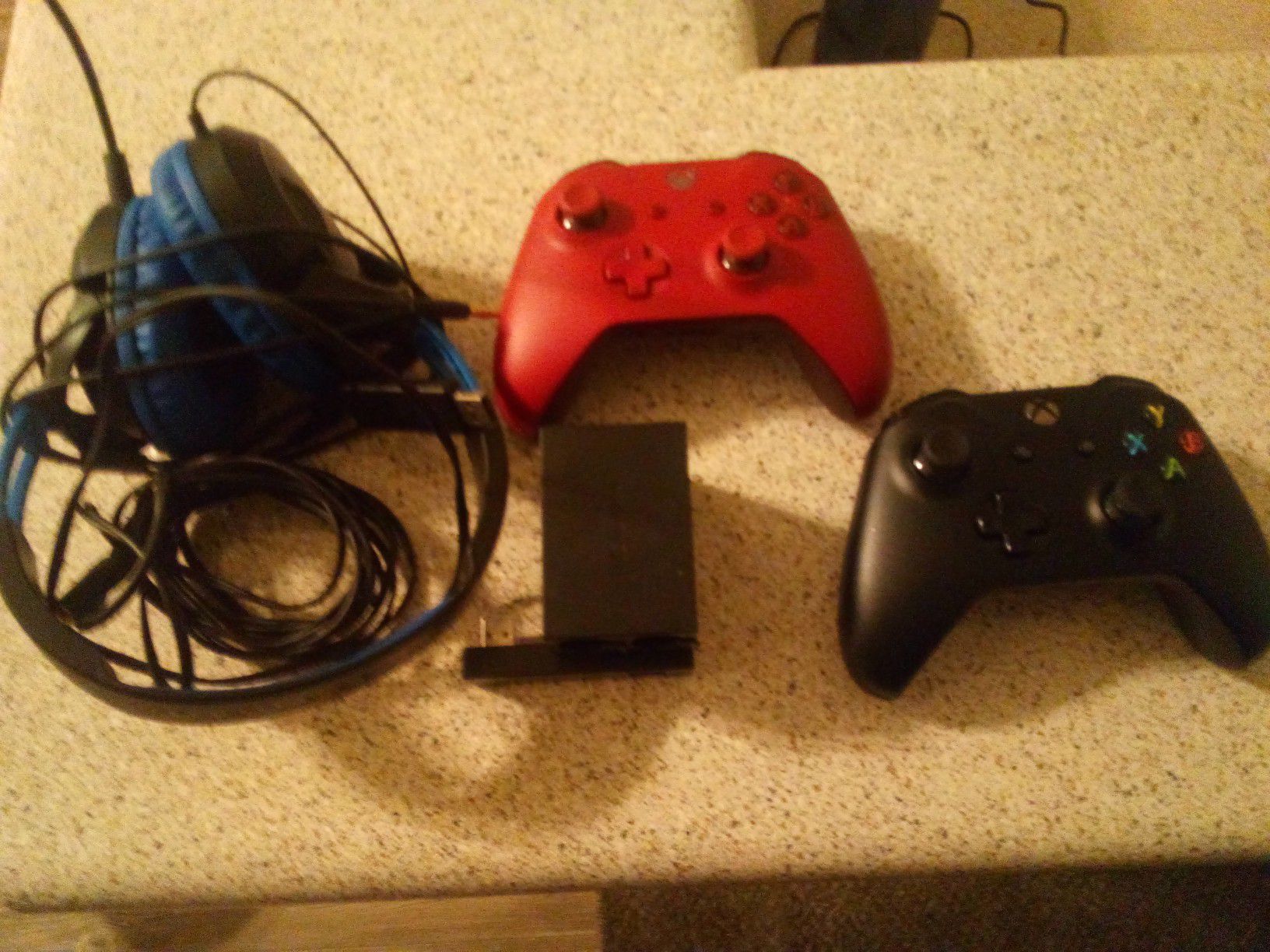 Xbox one controllers and extras