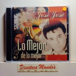 JOSE JOSE - LO MEJOR DE LO MEJOR 2 CDS 