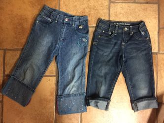 Girls Capri Jeans
