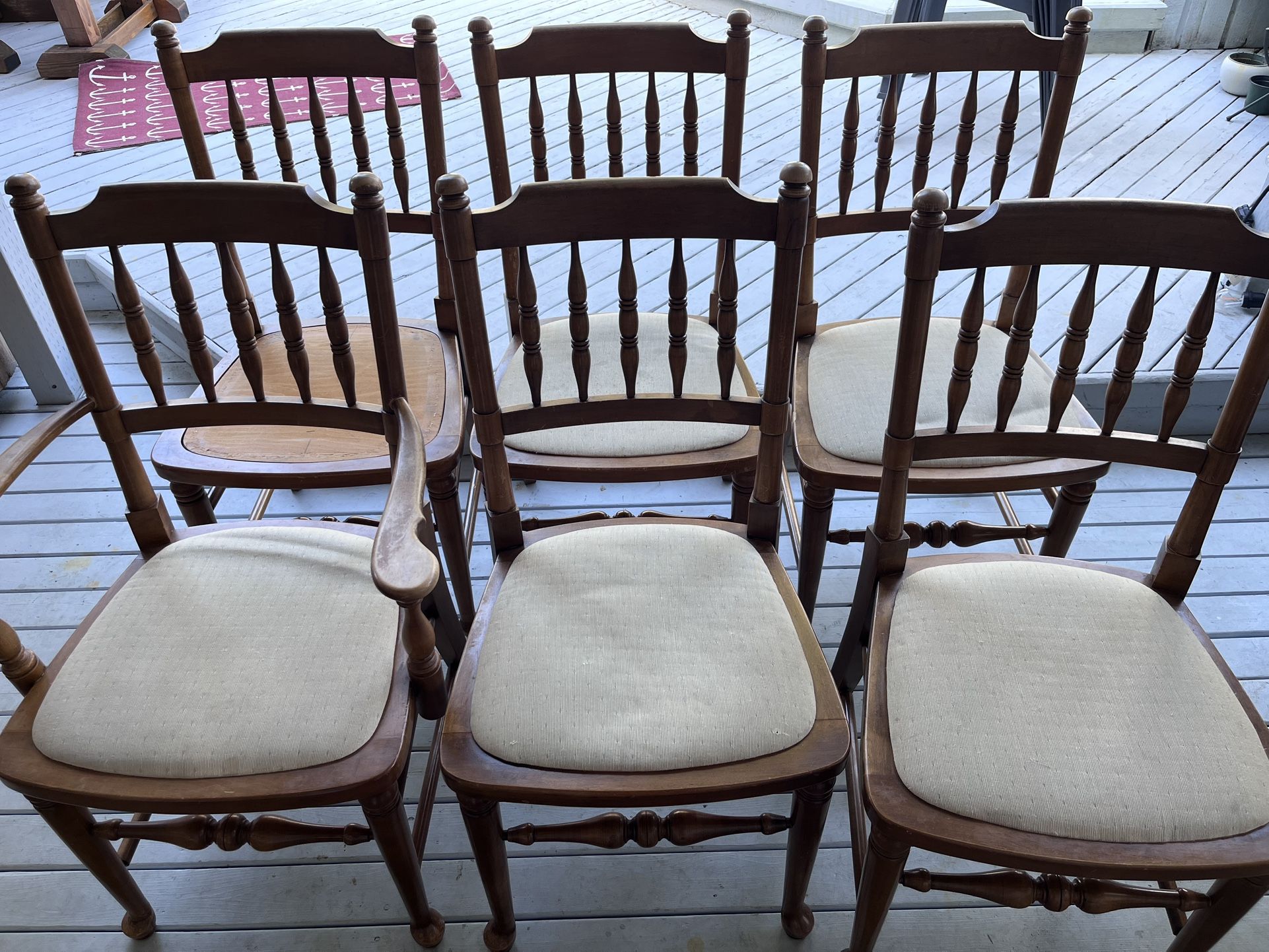Free Dinning Room Vintage Chairs