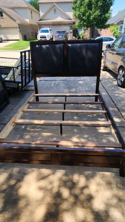 Queen bed frame