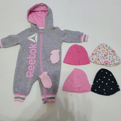 Baby girl Hooded Romper