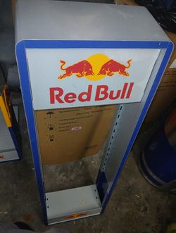 Red Bull Metal Display Stand