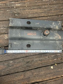 Goose Neck Hitch Plate