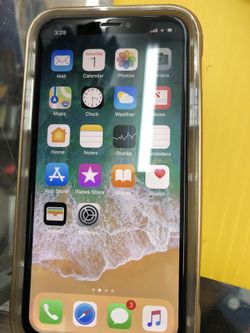 iPhone X 64gb unlocked white