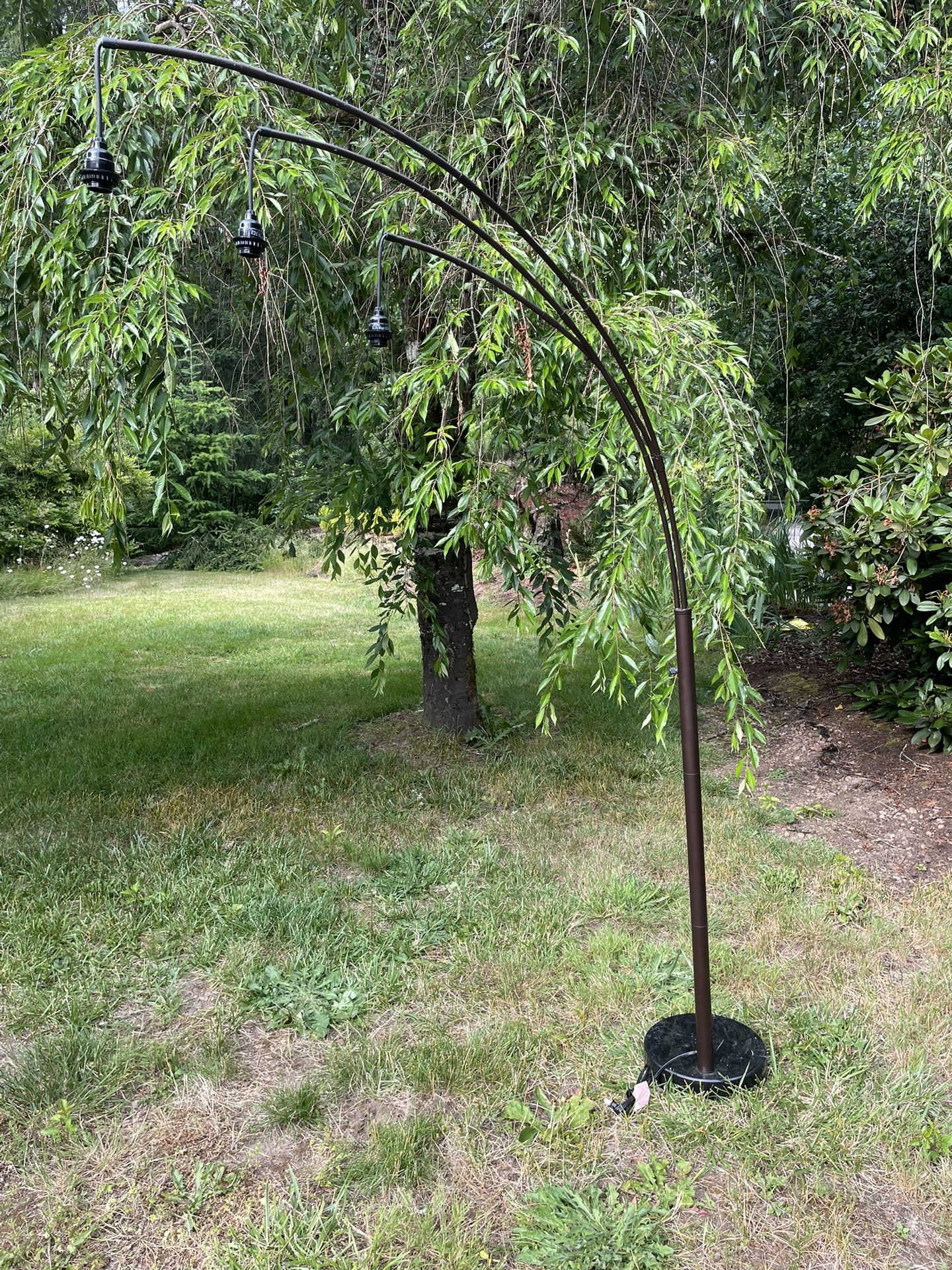 Tall Triple Lamp