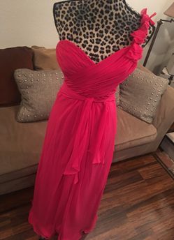 HOT PINK GOWN