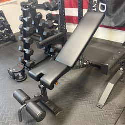 Adjustable Weight Bench – 12” Wide Pad – $299 – Brand New