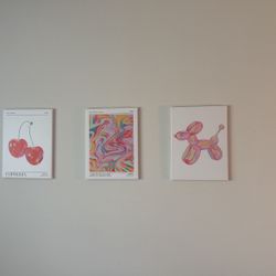 Retro Themed Wall Decor