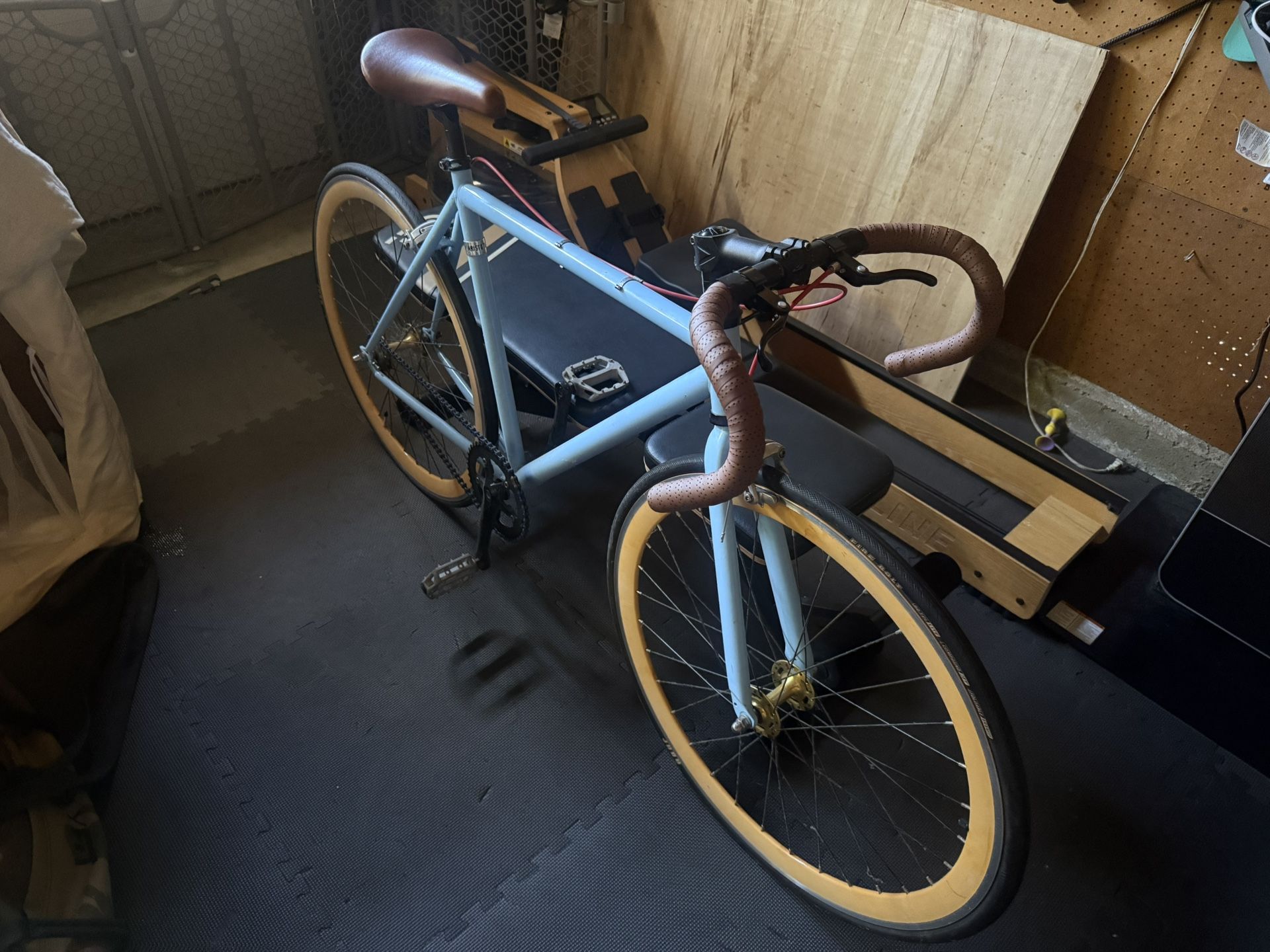 Blue Fixed Gear