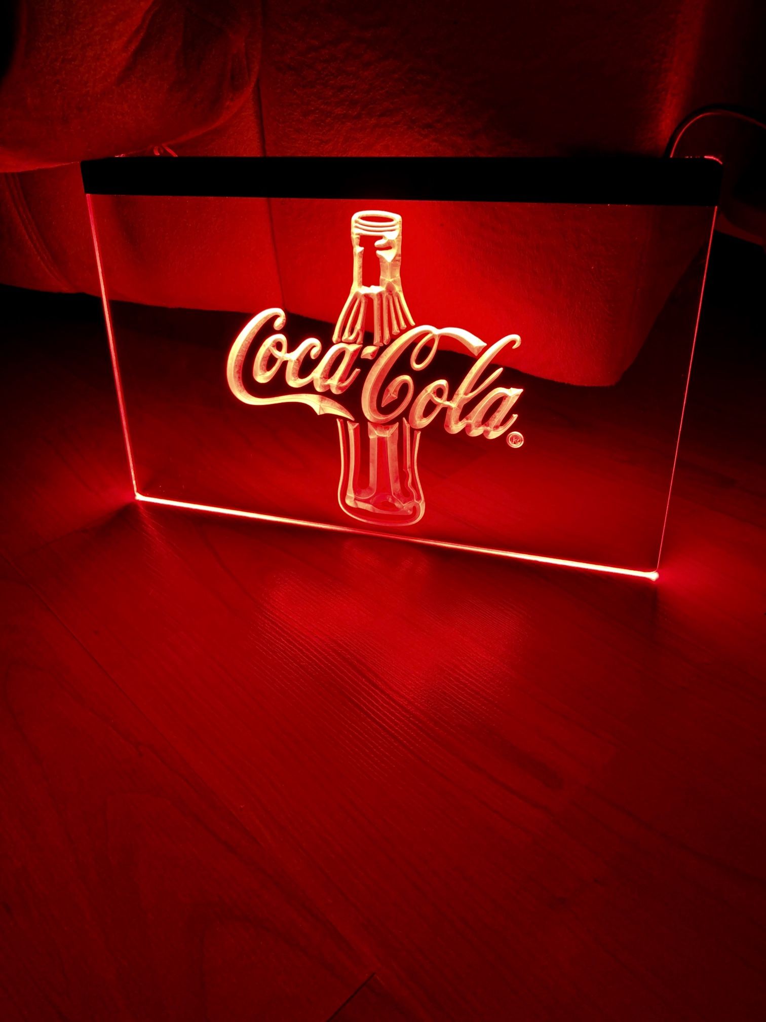 COCA COLA LED NEON RED LIGHT SIGN 8x12