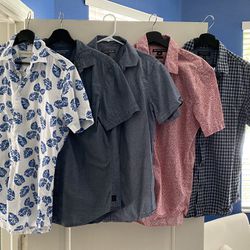Men’s Short Sleeve Button Up Shirts