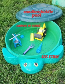 Turtle sandbox/kiddie Pool
