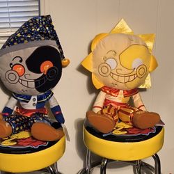 ULTRA-RARE Jumbo 16" Sun & Moon Plush Set – GameStop Exclusives!