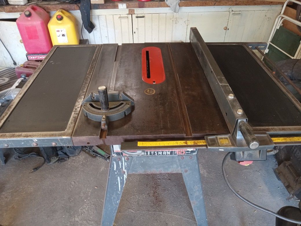 Craftsman 10 Inch Tablesaw
