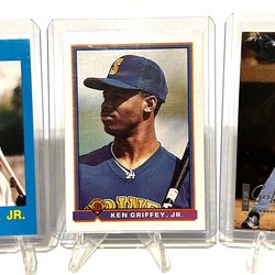 Ken Griffey Jr Moeller High School Card, Bowman, & SP Upper Deck