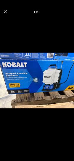 Kobalt Backpack Sprayer