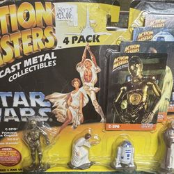 Star Wars action Masters die cast metal 4 pack
