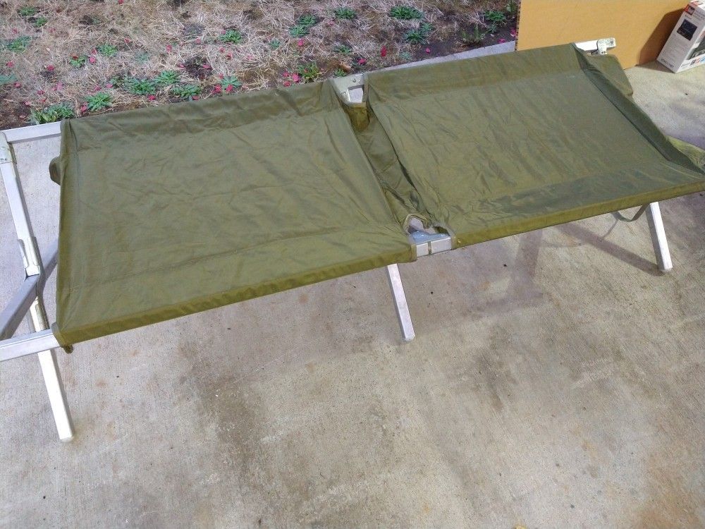Folding Military Cot