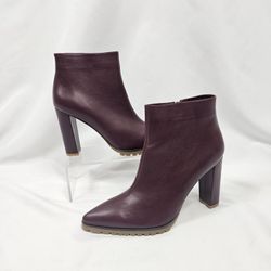 New Anine Bing Frances Boots in Burgundy - Size EU 41