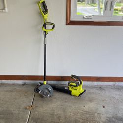 Electric Blower And Edger