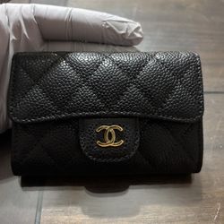 Black Chanel Wallet 