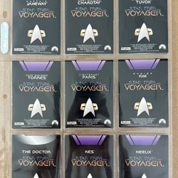 “STAR TREK VOYAGER” 1995 Skybox BLOCKBUSTERS Comp. Set of (9) Pop-Up Cards NEVER USED! NM/M!!!😎