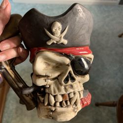 Unique Ceramic Pirate Mug