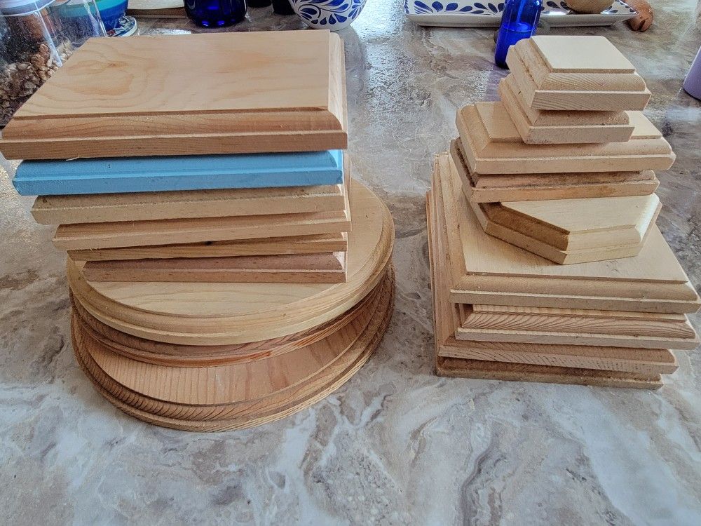Wood Plaques For Painting or Crafting