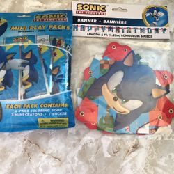 Sonic Birthday Supplies 