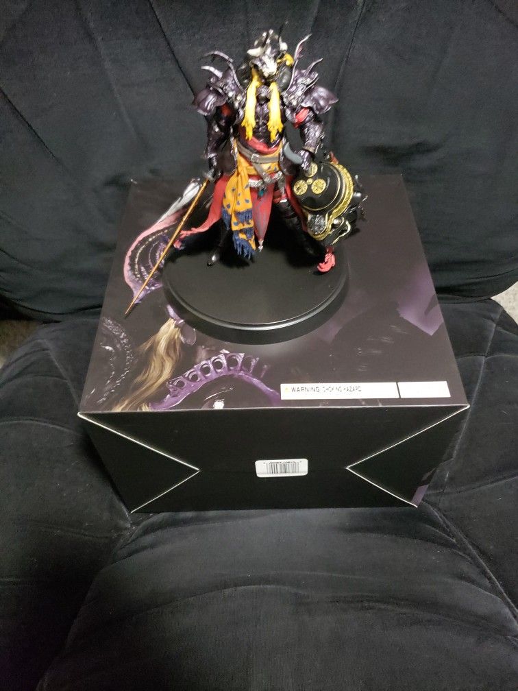 Final Fantasy XIV 14 Stormblood Zenos Yae Galvus Figure Statue