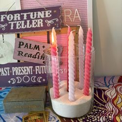 Crystals, Candles, Psychic Healing, Love