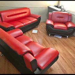 NEW SOFA AND LOVESEAT WITH CHAIR AND FREE DELIVERY- BEDROOM FURNITURE BED MATTRESS AND MORE 