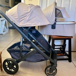 Uppababy Cruz V2 Stroller And Bassinet