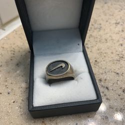 Sterling Silver 925 Nike Ring 