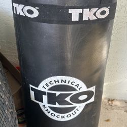 TKO Punching Bag 50lbs Good Condition 