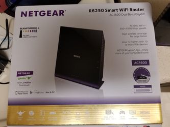 Netgear Ac1600 dual band smart wifi router