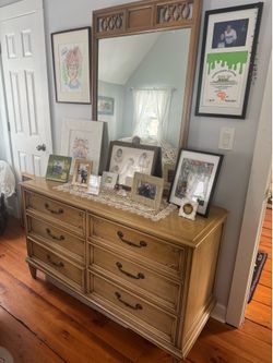 Bedroom dresser and night table