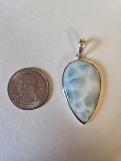 Larimar Pendant 