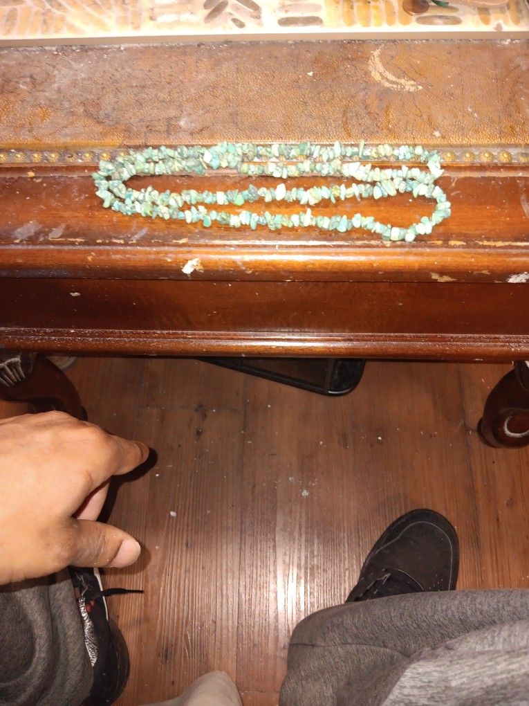 Vintage Turquoise Necklace 24 Inches