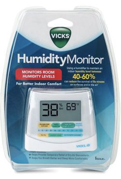 Vicks Humidity Monitor White