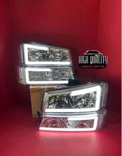 Chevy Silverado 2003-2006 headlight