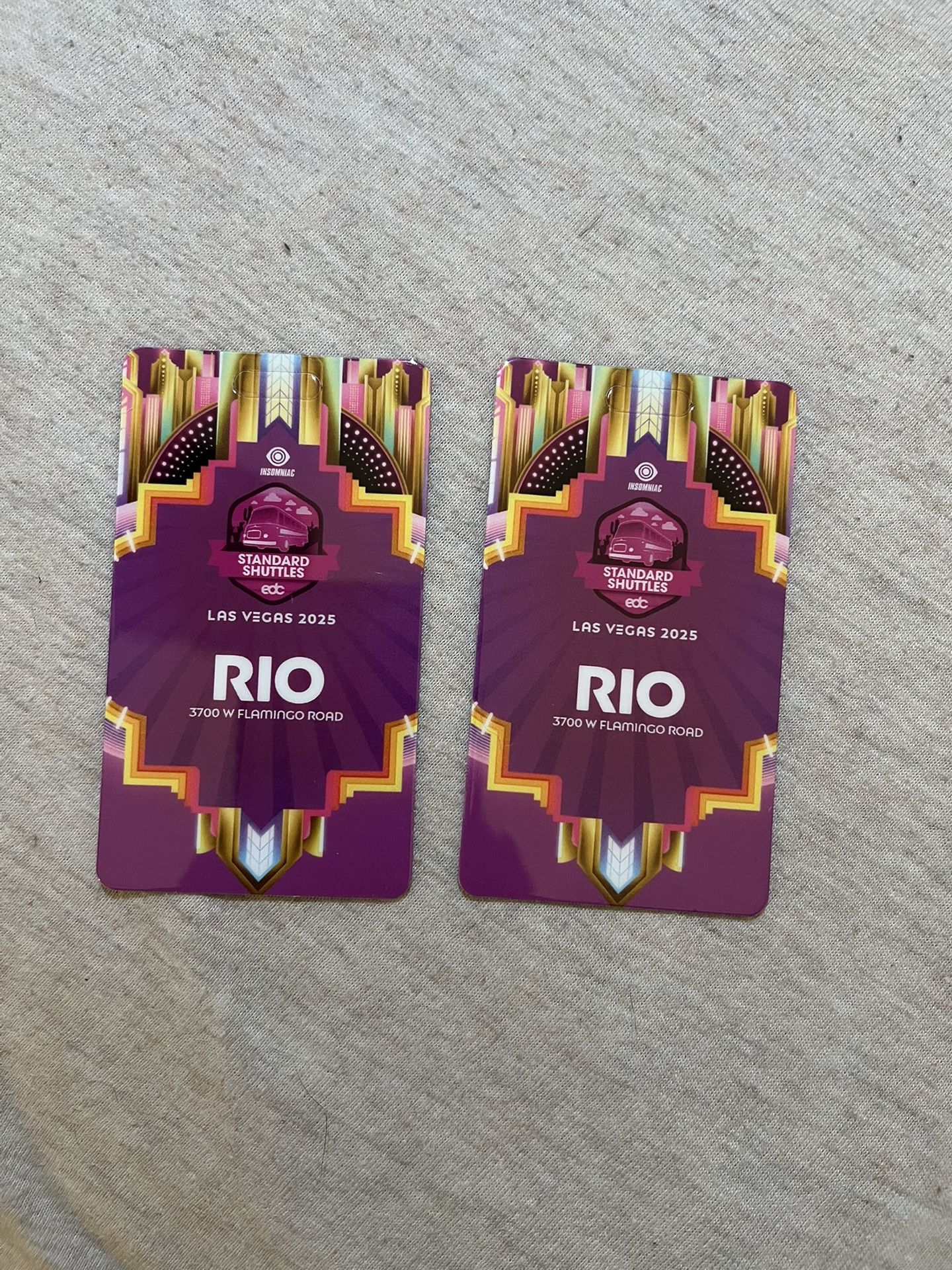 EDC Shuttle Ticket