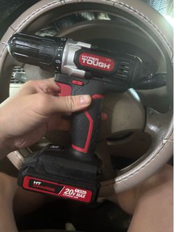 Hyper tough cordless drill new with battery