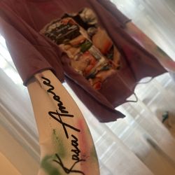 Unisex cropped long sleeve shirt 