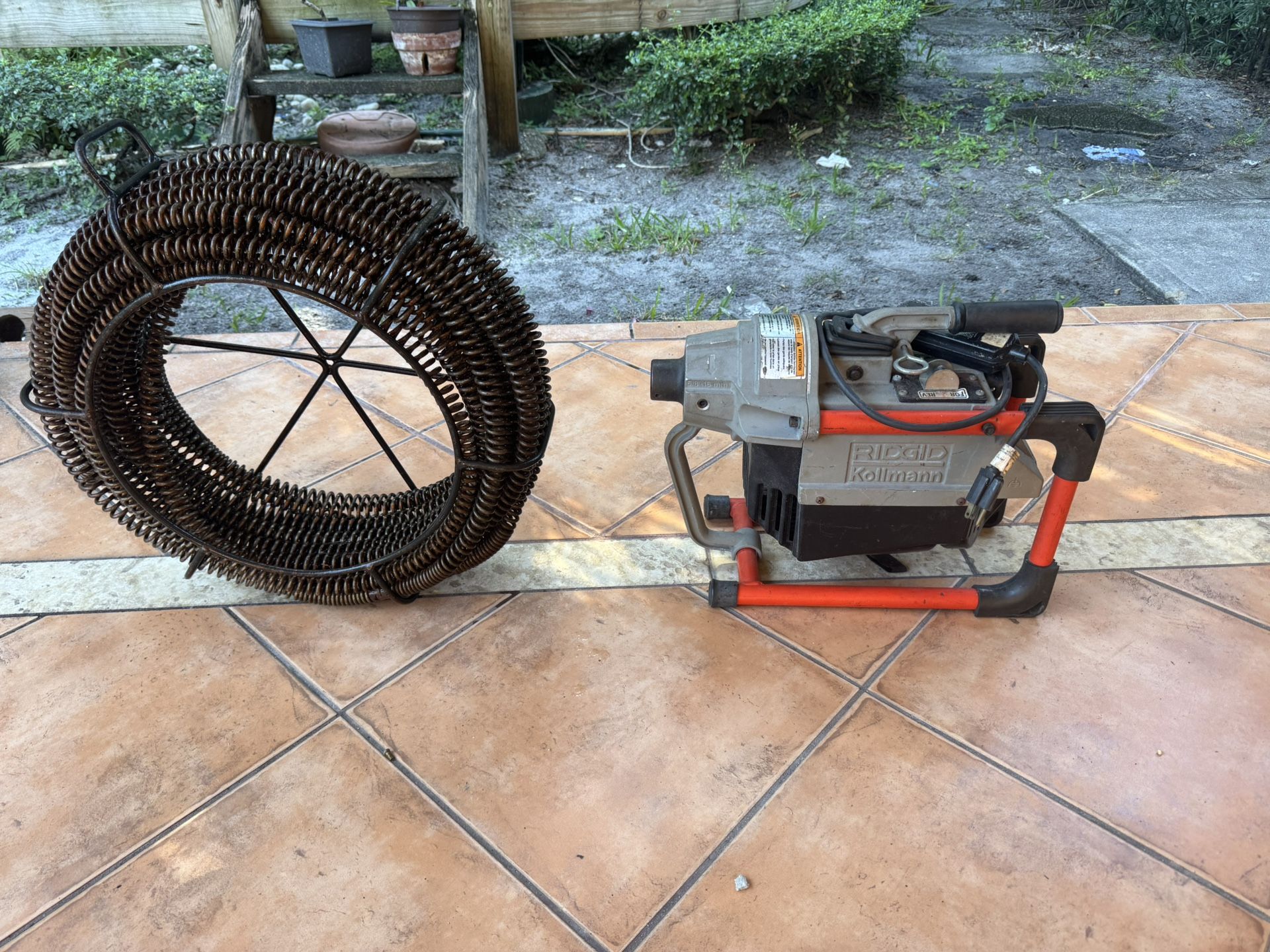 K-60 SP Sectional Drain Cleaning Machine