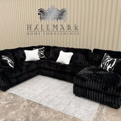 (Super Sale) 142” Oversized Fluffy Sectionals